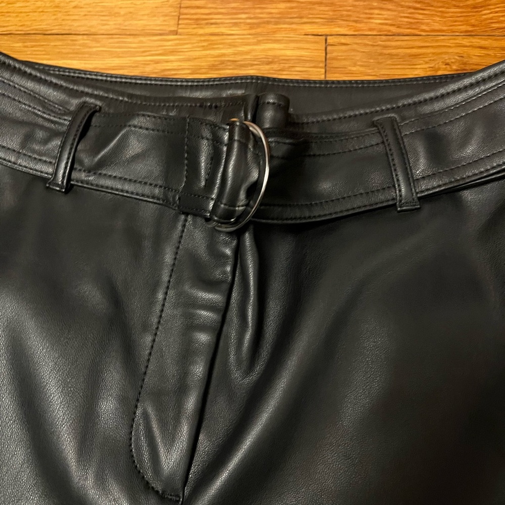 LOFT Leather Pants - Picture 2 of 3